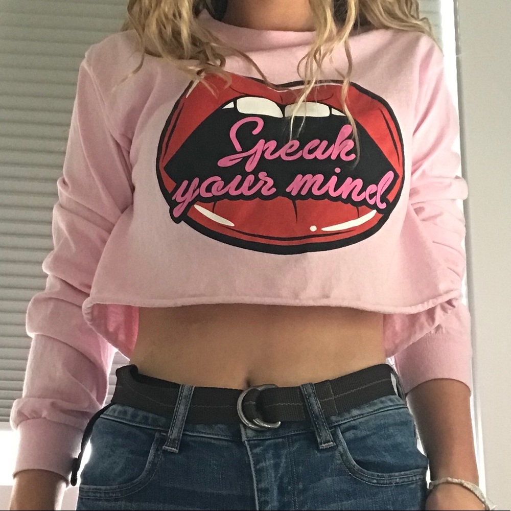 Cropped long sleeve